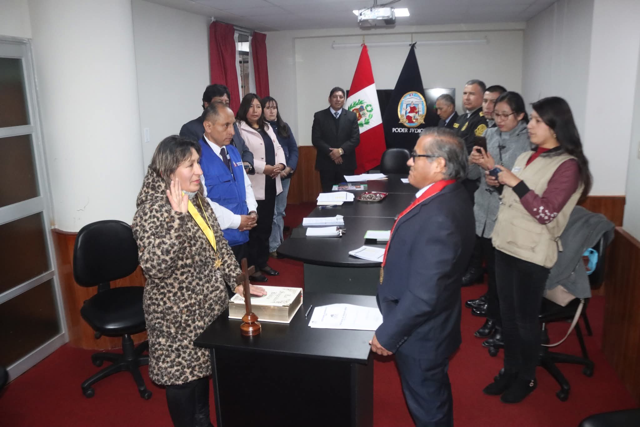 Juramentación presidencia CRA Pasco